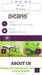 Mobile Screenshot of picanoindia.com